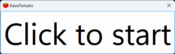 Timer Window